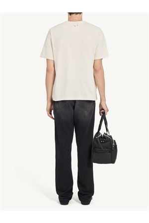 T-shirt in cotone bianco crema MM6 MAISON MARGIELA | SH0GC0064M20177102